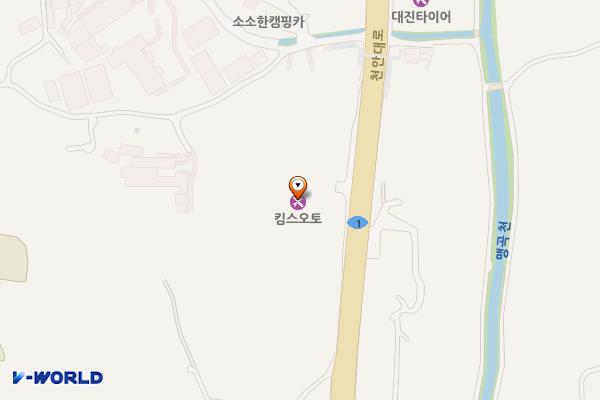천안시 킴스오토 위치 지도 — 충청남도 천안시 동남구 목천읍 천안대로 85