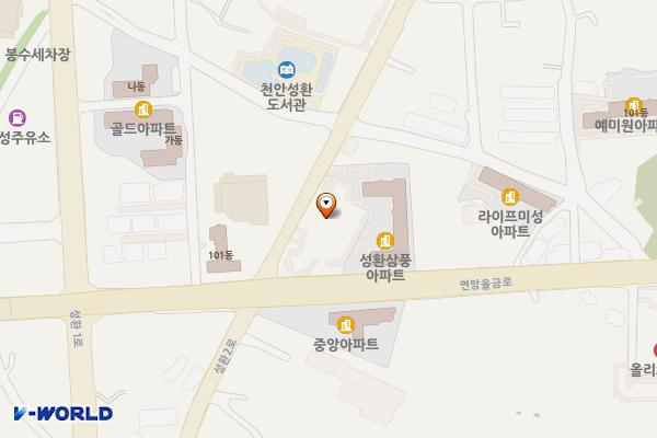 충남 천안시 케이티성환빌딩 위치 지도 — 충청남도 천안시 서북구 성환읍 성환2로 50