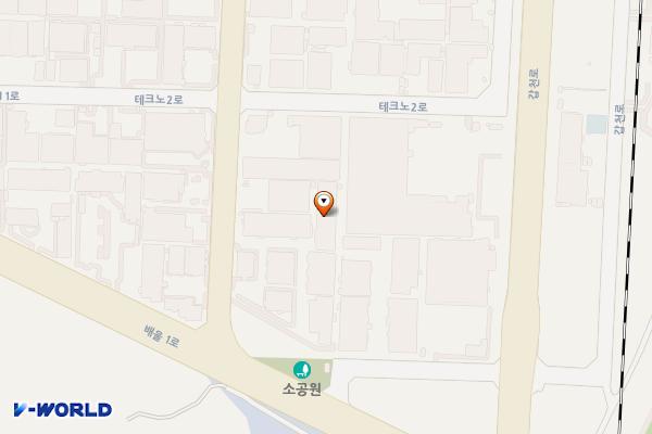 대전시 유성구 화성스틸테크노밸리점 위치 지도 — 대전광역시 유성구 테크노2로 335