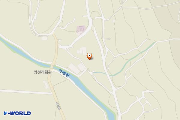 양성마을 주차장 위치 지도 — 경상남도 의령군 가례면 양성리 415-1