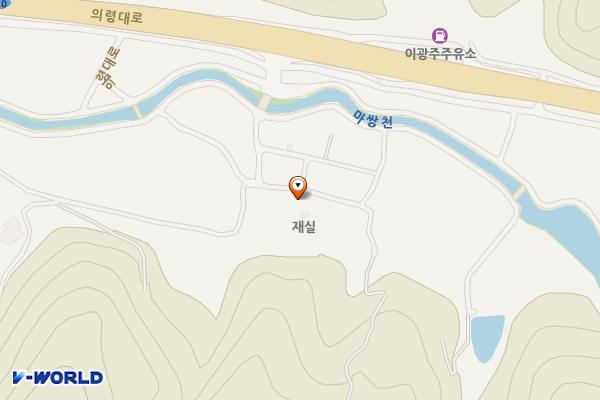 평촌마을 주차장 위치 지도 — 경상남도 의령군 대의면 마쌍리 143-5