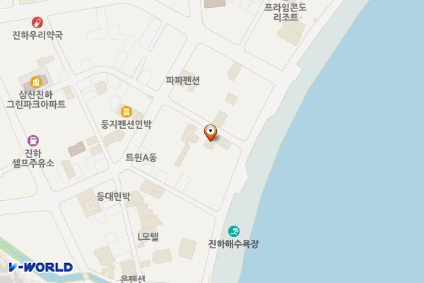 울산시 울주군 빅토리아모텔 위치 지도 — 울산광역시 울주군 서생면 깨목4길 12