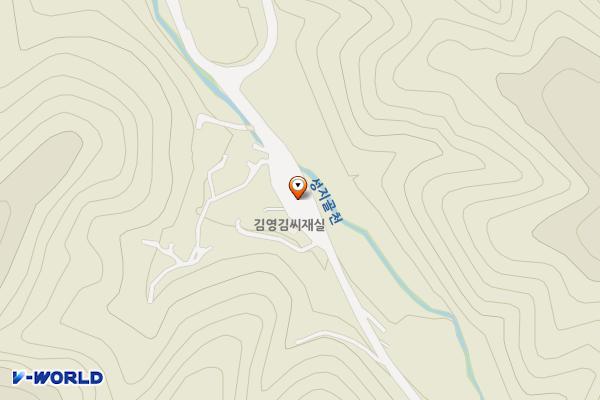 다사마을 주차장 위치 지도 — 경상남도 의령군 대의면 다사리 324-1