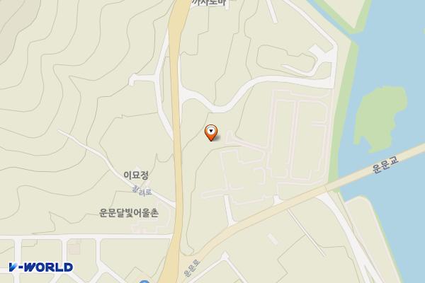청도군 k-water 운문권지사 위치 지도 — 경상북도 청도군 운문면 운문로 2490
