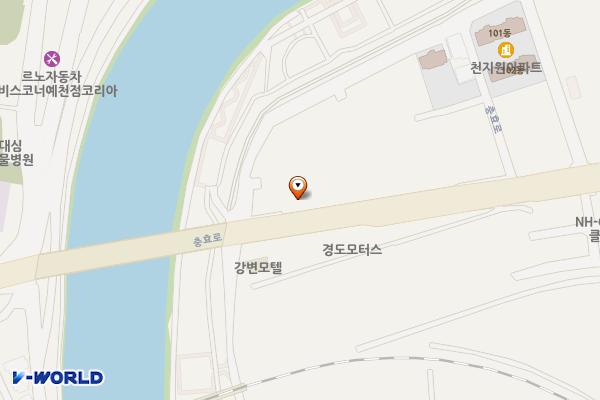 예천군 k-water 예천수도관리단 위치 지도 — 경상북도 예천군 예천읍 충효로 241