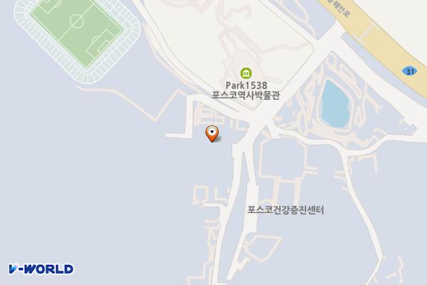포항시 포스코동촌플라자 위치 지도 — 경상북도 포항시 남구 동해안로6213번길 22