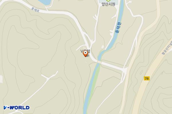 군위군 브이모텔 위치 지도 — 대구광역시 군위군 부계면 용매로 15