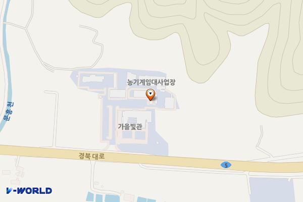 의성군 의성군농업기술센터 위치 지도 — 경상북도 의성군 봉양면 경북대로 5225