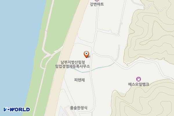 안동시 블루스크린골프 위치 지도 — 경상북도 안동시 하이마로 263