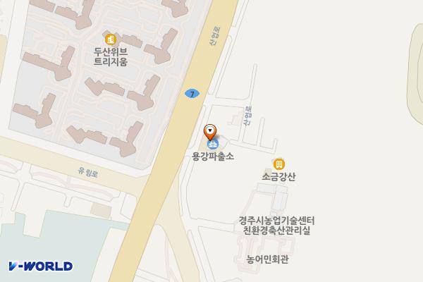 경주시 용강파출소 위치 지도 — 경상북도 경주시 산업로 4354