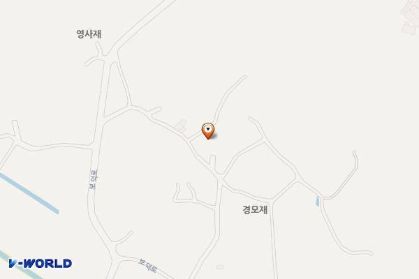 포외마을 주차장 위치 지도 — 경상남도 의령군 지정면 마산리 574