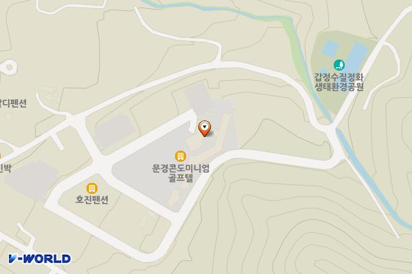 문경시 문경새재리조트 위치 지도 — 경상북도 문경시 문경읍 웰빙타운길 7-12