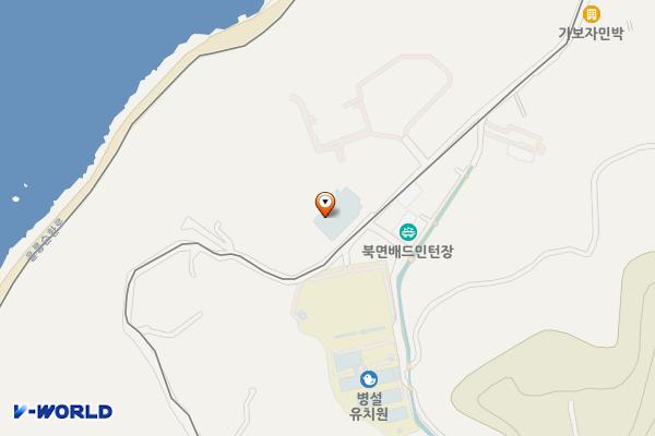 울릉군 울릉국민체육센터 위치 지도 — 경상북도 울릉군 북면 천부길 88