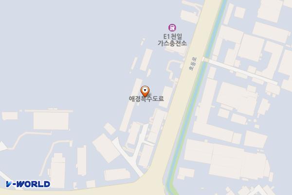 포항시 애경특수도료포항 위치 지도 — 경상북도 포항시 남구 호동로 25