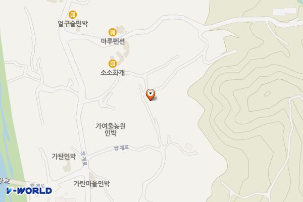 하동군 가탄마을회관 위치 지도 — 경상남도 하동군 화개면 가탄길 52