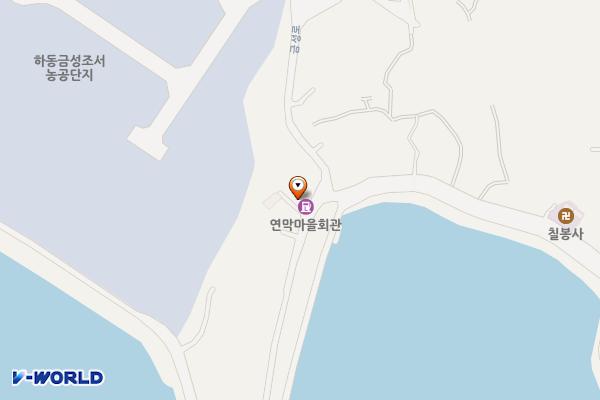 하동군 연막마을회관 위치 지도 — 경상남도 하동군 금성면 금성로 598-2