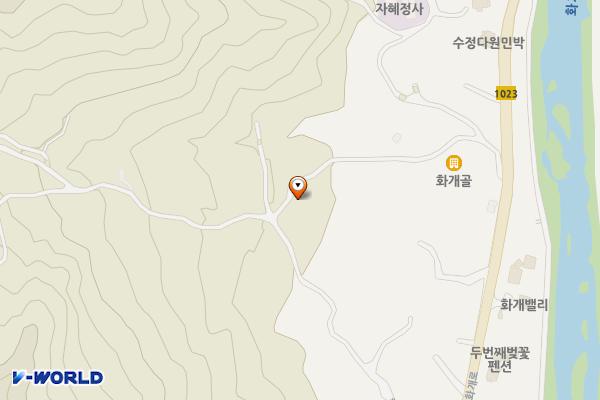 하동군 침점마을회관 위치 지도 — 경상남도 하동군 화개면 침점1길 27