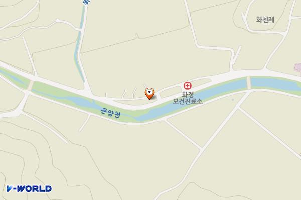 하동군 화정마을회관 위치 지도 — 경상남도 하동군 북천면 화정길 51