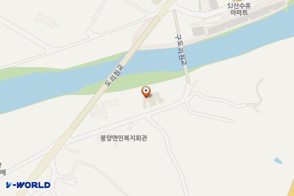 의성군 발리모텔 위치 지도 — 경상북도 의성군 봉양면 봉기길 55