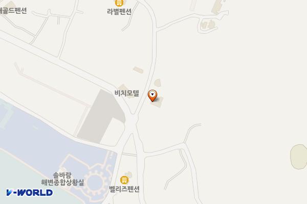 남해군 시네마모텔 위치 지도 — 경상남도 남해군 미조면 미송로486번길 8