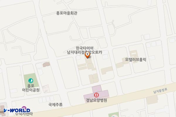 창녕군 하이츠호텔 위치 지도 — 경상남도 창녕군 남지읍 남지중앙1길 47-9