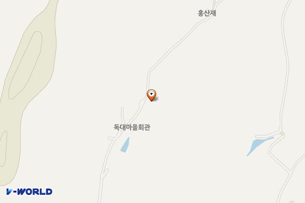 독대마을 주차장 위치 지도 — 경상남도 의령군 지정면 강변로6동길 52