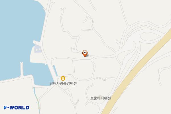 남해군 월곡마을회관 위치 지도 — 경상남도 남해군 설천면 남해대로4033번길 32