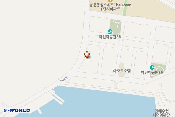 창원시 리안호텔 위치 지도 — 경상남도 창원시 진해구 명제로 478