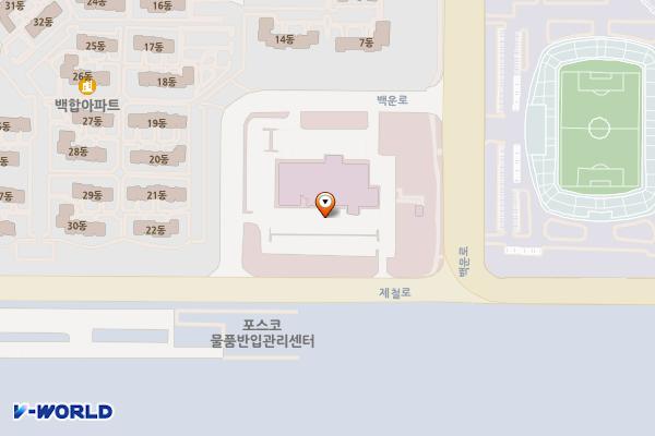 광양시 백운메디컬센터 위치 지도 — 전남광주통합특별시 광양시 백운로 1638-11