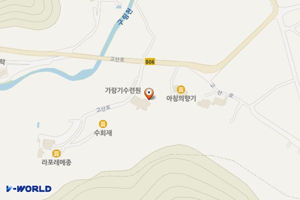 해남군 동일모텔 위치 지도 — 전남광주통합특별시 해남군 삼산면 고산로 767-7