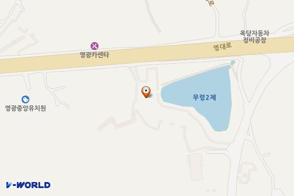 영광군 영광장례식장 위치 지도 — 전남광주통합특별시 영광군 영광읍 영대로 238