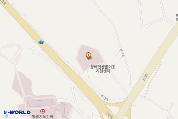 영광군 옥당장례식장 위치 지도 — 전남광주통합특별시 영광군 영광읍 천년로 1371-20