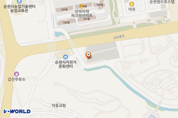 순천시 순천만국가정원서문주차장 위치 지도 — 전남광주통합특별시 순천시 국가정원1호길 47