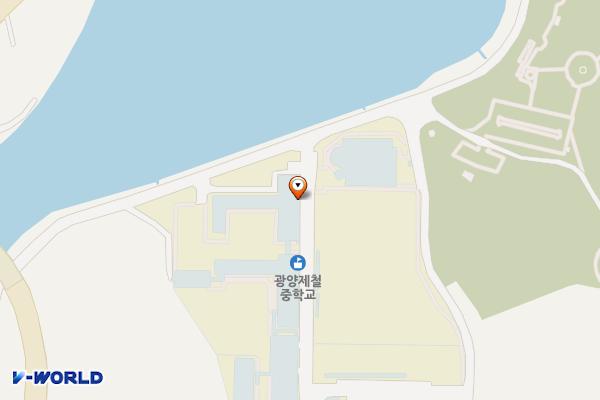 광양시 광양제철중학교 위치 지도 — 전남광주통합특별시 광양시 마로니에길 69