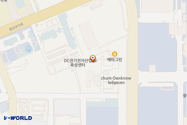 광주광역시 북구 TGM지식산업센터 위치 지도 — 전남광주통합특별시 북구 첨단과기로208번길 17-11