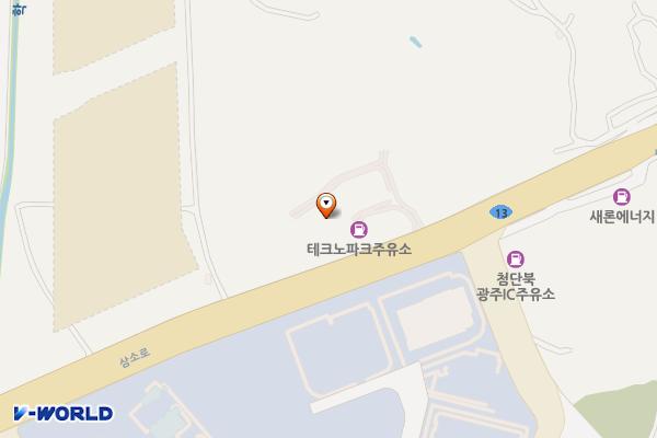 광주광역시 북구 신광유통 위치 지도 — 전남광주통합특별시 북구 삼소로 301