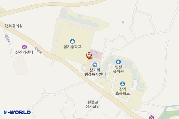 익산시 삼기면행정복지센터 위치 지도 — 전북특별자치도 익산시 삼기면 황금로 513