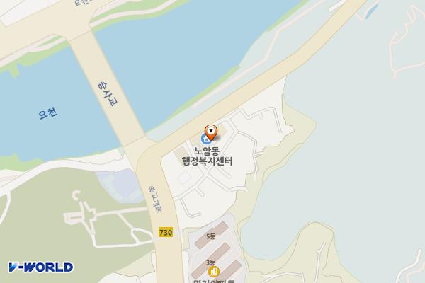남원시 노암동 행정복지센터 위치 지도 — 전북특별자치도 남원시 소리길 10