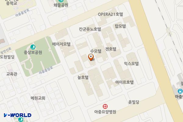 전주시 위너호텔 위치 지도 — 전북특별자치도 전주시 덕진구 아중4길 20