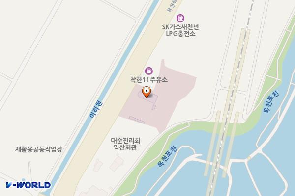 익산시 우석노인병원 위치 지도 — 전북특별자치도 익산시 목천로 120