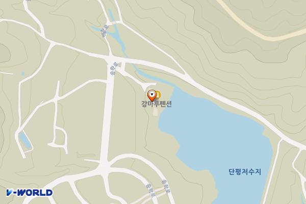 장수군 별빛마루펜션 위치 지도 — 전북특별자치도 장수군 장수읍 송학로 71-10