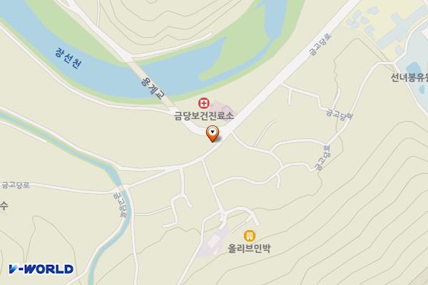 완주군 용계산성유원지펜션 위치 지도 — 전북특별자치도 완주군 운주면 금고당로 186-4