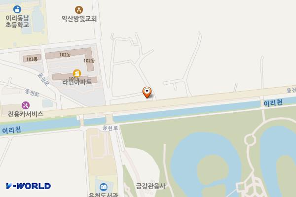 익산시 매직카서비스 위치 지도 — 전북특별자치도 익산시 동천로 93