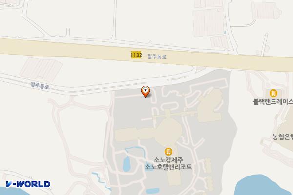 서귀포시 소노캄제주 위치 지도 — 제주특별자치도 서귀포시 표선면 일주동로 6347-17