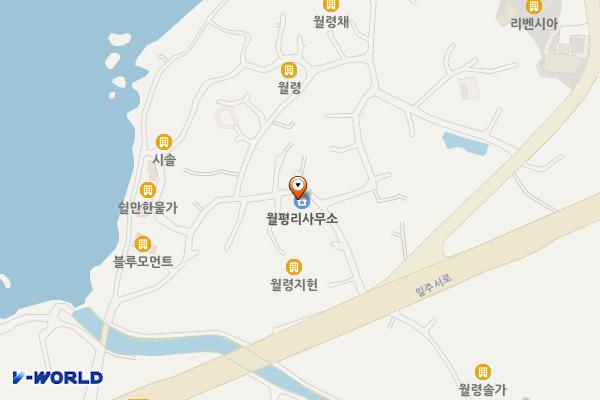 제주시 월령리사무소 위치 지도 — 제주특별자치도 제주시 한림읍 월령1길 11