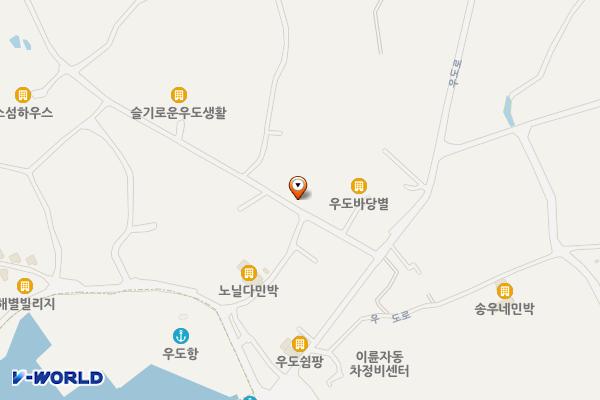 제주시 천진리사무소 위치 지도 — 제주특별자치도 제주시 우도면 천진길 10