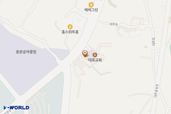서귀포시 스테이인터뷰제주 위치 지도 — 제주특별자치도 서귀포시 중문관광로 288
