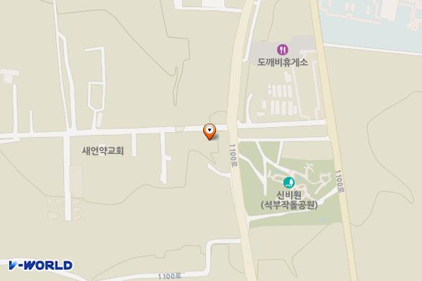 제주시 말이랑흑도새기랑 위치 지도 — 제주특별자치도 제주시 주르레길 1