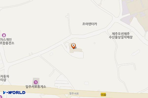 제주시 에스호텔 위치 지도 — 제주특별자치도 제주시 오일장중길 26