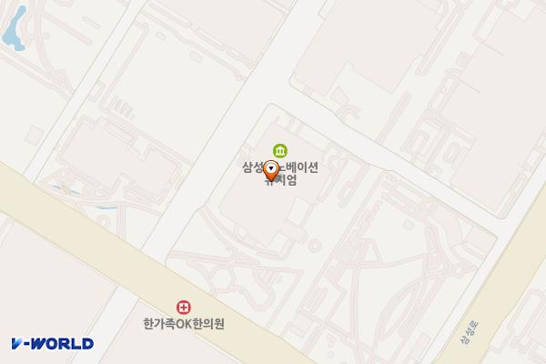 수원시 삼성디지털시티모바일연구소 위치 지도 — 경기도 수원시 영통구 삼성로 129